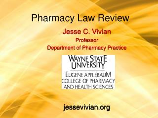 Pharmacy Law Review