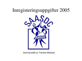 Inregisteringsuppgifter 2005