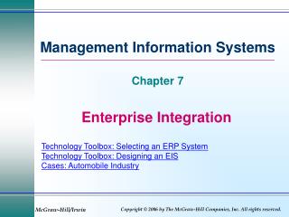 Enterprise Integration