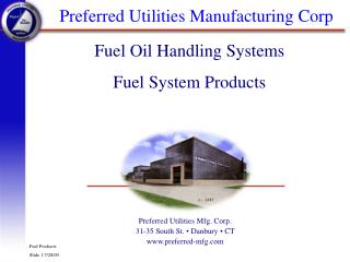 Preferred Utilities Manufacturing Corp