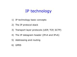 IP technology