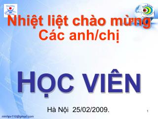 Các anh/chị H ỌC VIÊN
