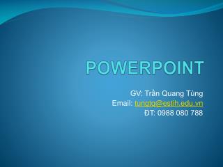 POWERPOINT