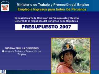 Empleo e Ingresos para todos los Peruanos