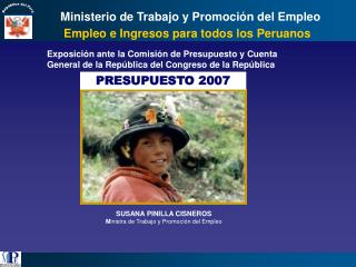 Empleo e Ingresos para todos los Peruanos