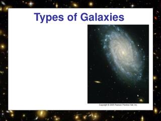 Types of Galaxies