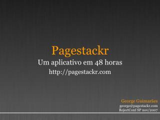 Pagestackr