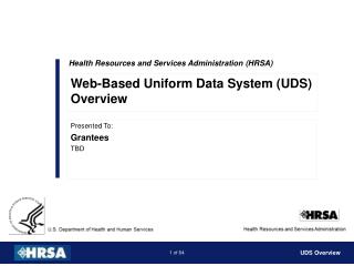 Health Resources and Services Administration (HRSA)