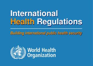 International Health Regulations