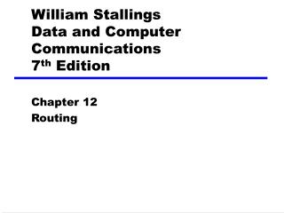 William Stallings Data and Computer Communications 7 th Edition