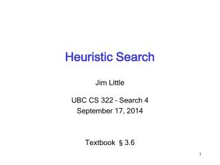 Heuristic Search