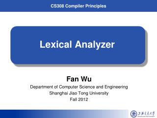 Lexical Analyzer