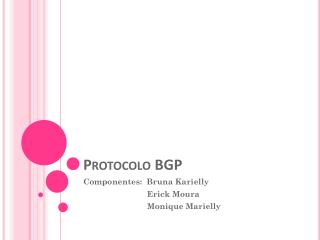 Protocolo BGP