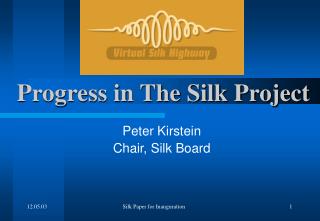 Progress in The Silk Project