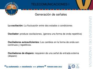 TELECOMUNICACIONES I