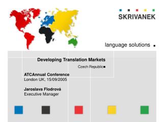 Developing Translation Markets Czech Republic 