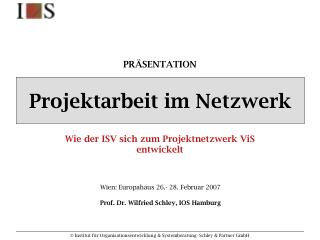 Projektarbeit im Netzwerk