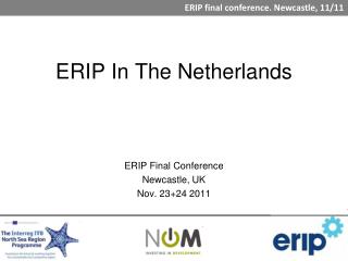 ERIP In The Netherlands