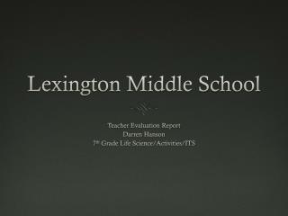 Lexington Middle School