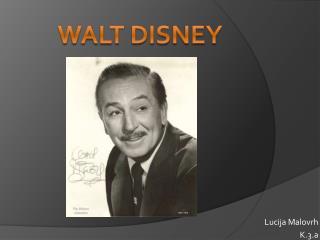 WALT DISNEY