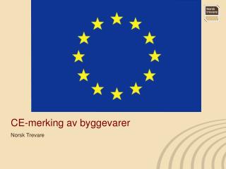 CE-merking av byggevarer