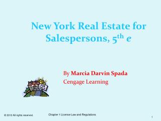 New York Real Estate for Salespersons, 5 th e