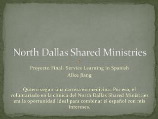 North Dallas Shared Ministries