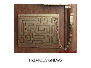 PREVIOUS GNEWS