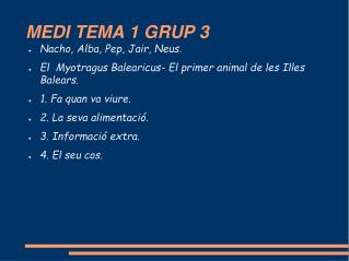 MEDI TEMA 1 GRUP 3