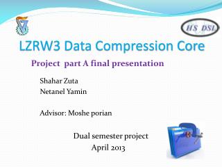 LZRW3 Data Compression Core
