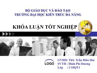 BỘ GIÁO DỤC VÀ ĐÀO TẠO TRƯỜNG ĐẠI HỌC KIẾN TRÚC ĐÀ NẴNG