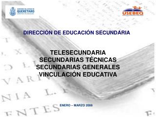 DIRECCIÓN DE EDUCACIÓN SECUNDARIA