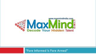 “Fore Informed Is Fore Armed”