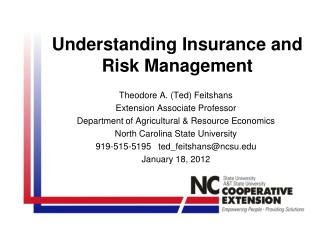 Understanding Insurance and Risk Management