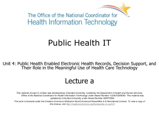 Public Health IT