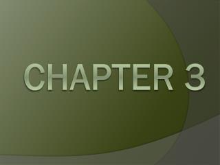 Chapter 3