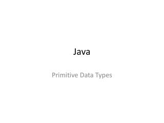 Java