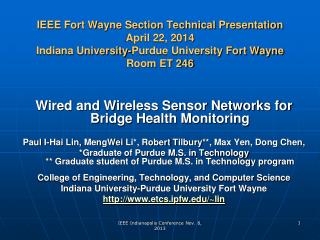 Wired and Wireless Sensor Networks for Bridge Health Monitoring