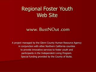 Regional Foster Youth Web Site