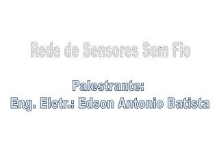 Rede de Sensores Sem Fio