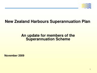 New Zealand Harbours Superannuation Plan