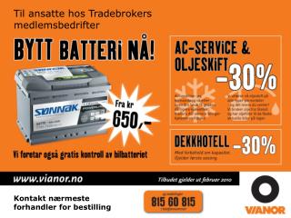 Til ansatte hos Tradebrokers medlemsbedrifter
