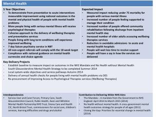 Medium Term Strategic Plan Mental Health v5