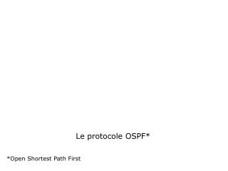 Le protocole OSPF*