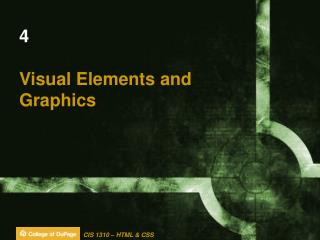 4 Visual Elements and Graphics