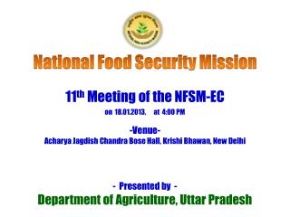 National Food Security Mission