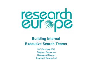 Building Internal Executive Search Teams