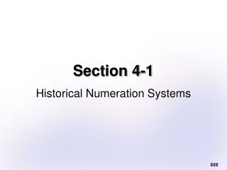 Section 4-1