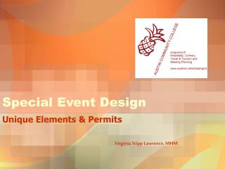 Special Event Design