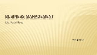 Business Management